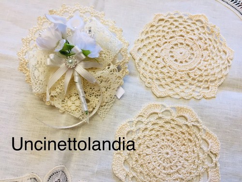 Centrino ecru shabby - , chic