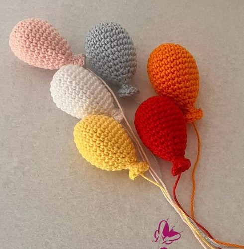 Palloncini uncinetto fatto a - palloncini,,